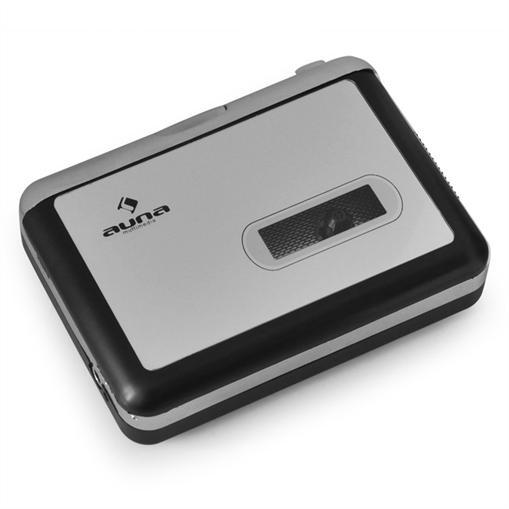 Foto Reproductor casete portátil Auna con USB digitalización mp3