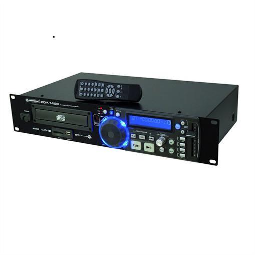 Foto Reproductor de CD/MP3 Omnitronic XDP-1400 SD USB