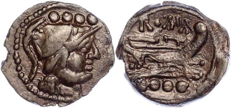 Foto Republik Triens nach 211 v Chr , Rom Grose 4089