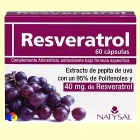 Foto Resveratrol - 60 cápsulas - natysal