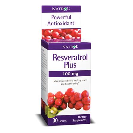 Foto Resveratrol Plus - 30 tabs - NATROL