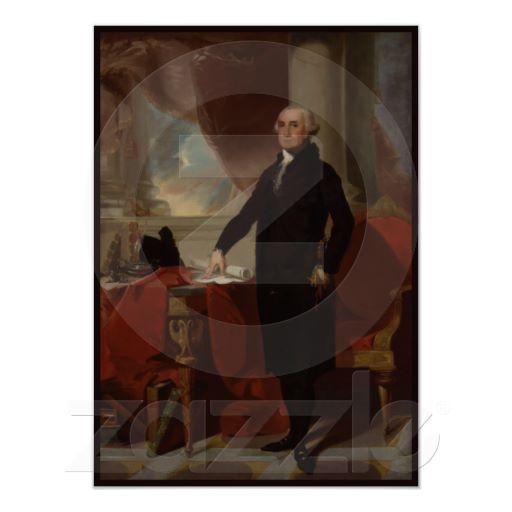 Foto Retrato de George Washington de Gilbert Estuardo Impresiones