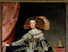Foto Retrato de la reina Mariana de Austria de Diego Velazquez