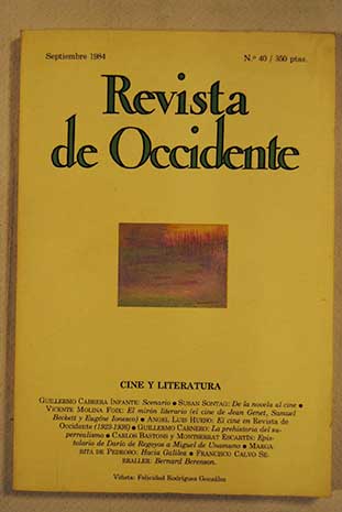 Foto Revista de occidente : fundada en 1923 por José Ortega y Gasset