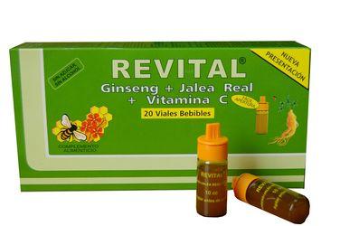 Foto Revital Jalea Real Ginseng +vit C 20 Ampollas