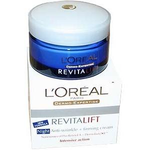 Foto Revitalift l'oreal night anti wrinkle firm cream 50ml intensive action