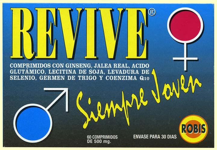 Foto Revive - Ginseng y Jalea Real - Laboratorios Robis - 60 comprimidos