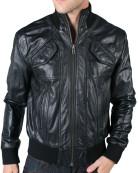 Foto Revolution Canada chaqueta de cuero negro