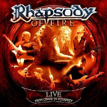 Foto Rhapsody Of Fire: Live - From chaos to eternity - 2-CD, DIGIPAK