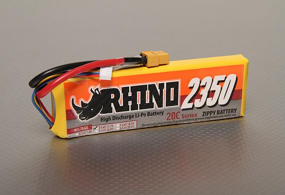 Foto Rhino 2350mAh 3S 11.1v 20C Lipoly Pack