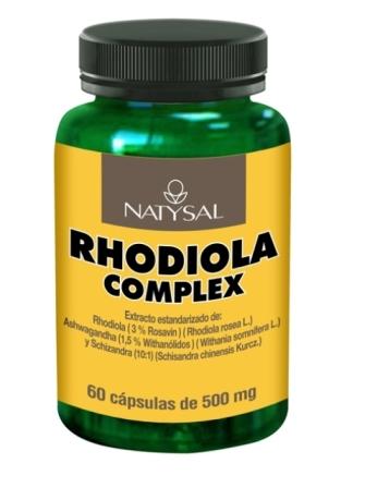Foto Rhodiola Complex 500 mg, 60 capsulas - Natysal