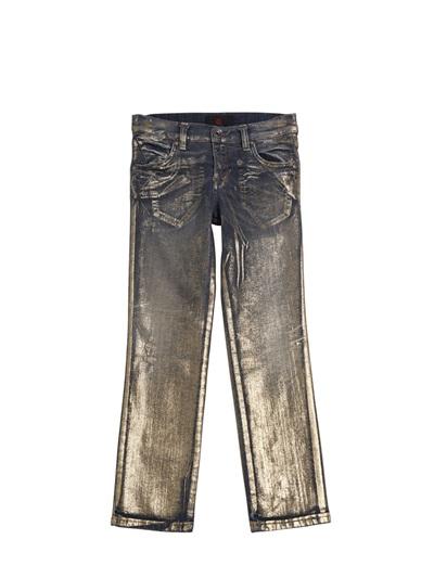 Foto richmond junior jeans denim encerado 5 bolsillos