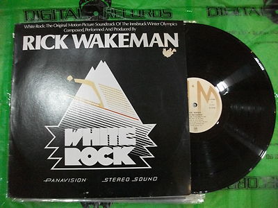 Foto Rick Wakeman ‎–  Rick Wakeman ‎– White Rock  ' Lp 