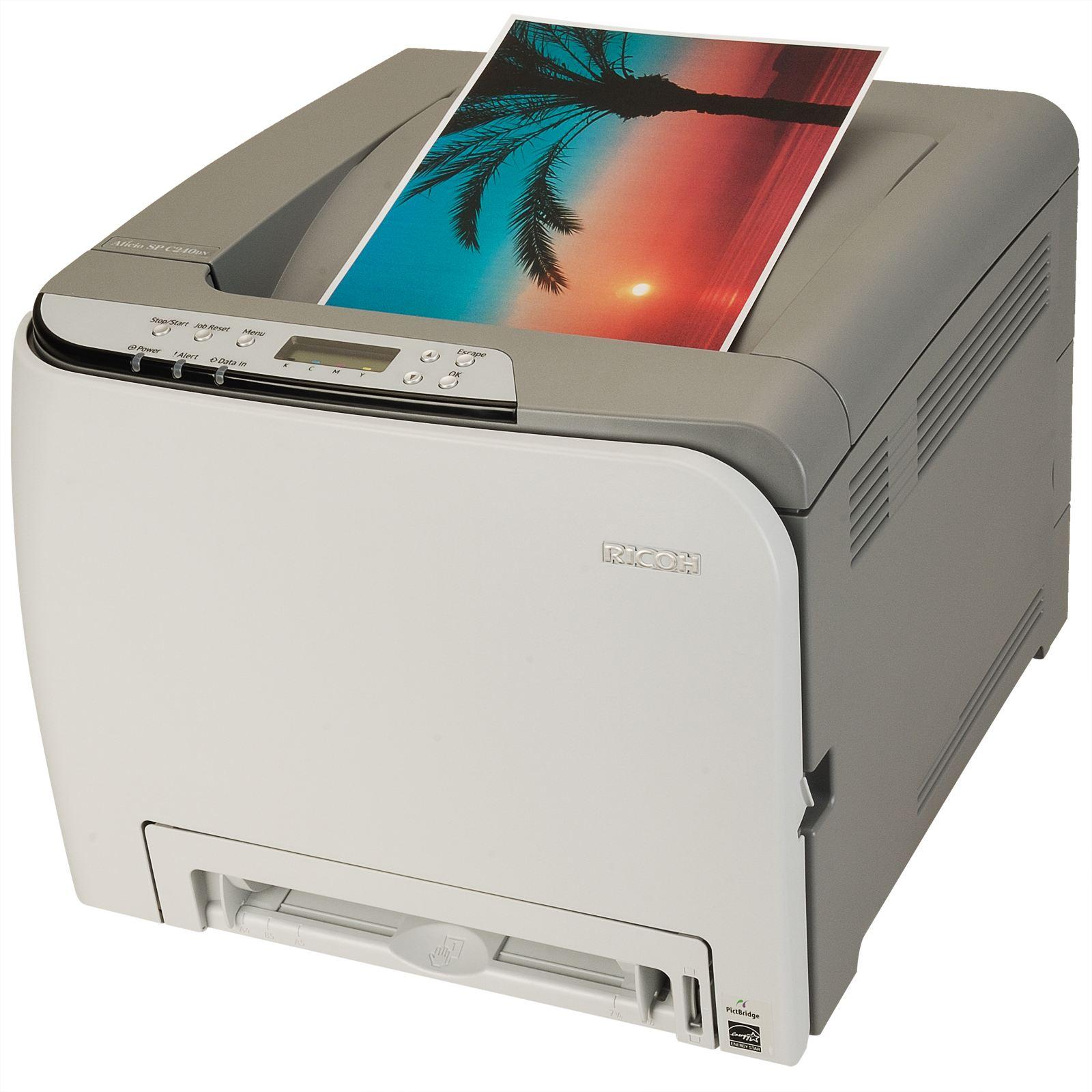 Foto Ricoh sp c240dn impresora laser color