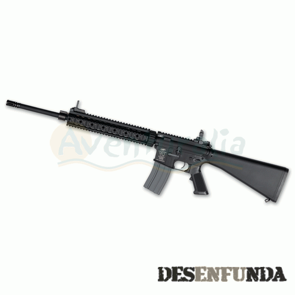 Foto Rifle ASG eléctrico airsoft LMT modelo Defender Patrol R.I.S.A16687