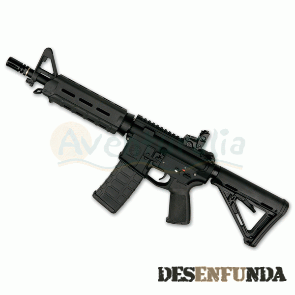 Foto Rifle ASG eléctrico airsoft modelo Magpul CQB Moe Metal A16727