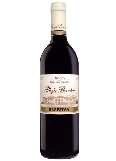 Foto Rioja Bordón Reserva 2007