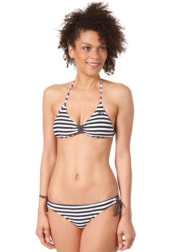 Foto Rip Curl Womens Surf Side Stripes Fixed Triangle Bikini Top black