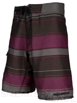 Foto Ripzone rugby rayas traje de baño negro púrpura