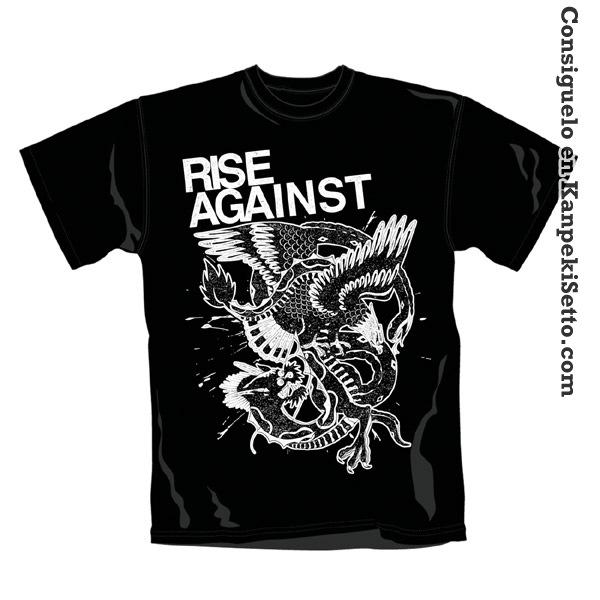 Foto Rise Against Camiseta Dragon Talla S