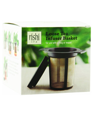 Foto Rishi Tea® Infusor Para Hojas Sueltas De Té (Negro) 1 Infusor