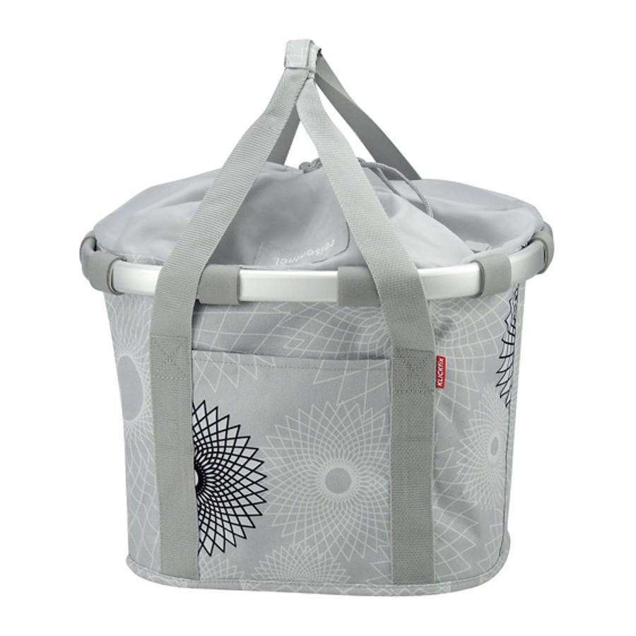Foto Rixen & Kaul Klickfix Cesta de manillar gris