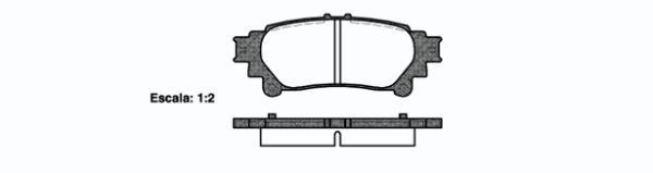 Foto Road House 2139500 - Past.fren.tras.lexus rx(gyl)(04/09-