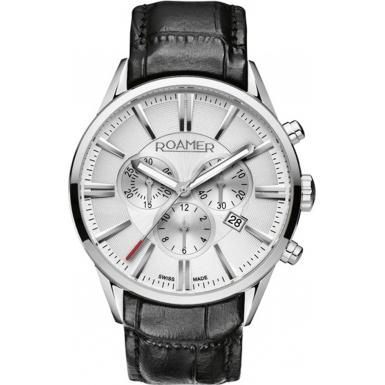 Foto Roamer Mens Superior Chronograph Silver Watch Model Number:508837- ...