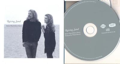 Foto Robert Plant Alison Krauss Led Zeppelin Promo Card Cover Sleeve 13 Tracks Cd