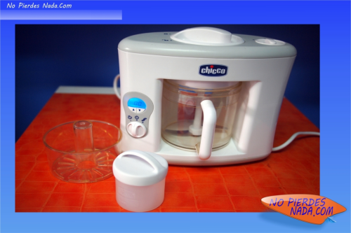 Foto Robot de cocina Chicco para Vapor o Triturar la comida de tu bebé.