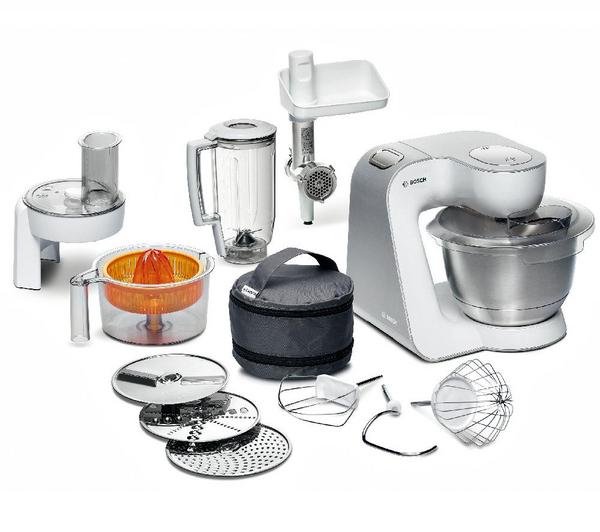 Foto Robot de cocina compacto Kitchen MUM54240 - plateado/blanco