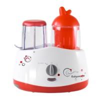 Foto Robot multifunciones bebedelice - rojo/gris - robot de cocina babymoov