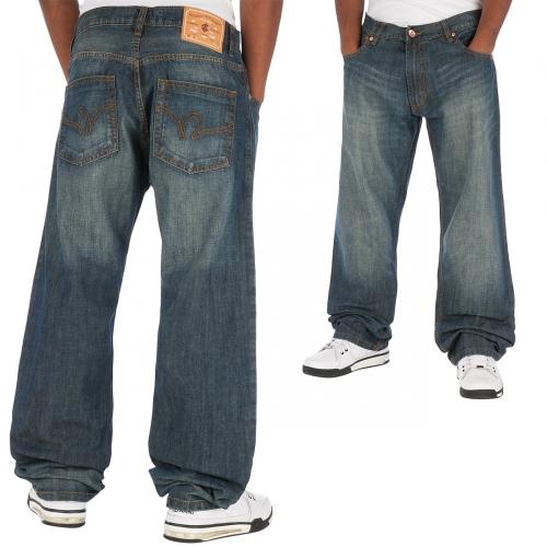 Foto Rocawear Anniversary Super Slim Straight Fit Jeans Medium Indigo
