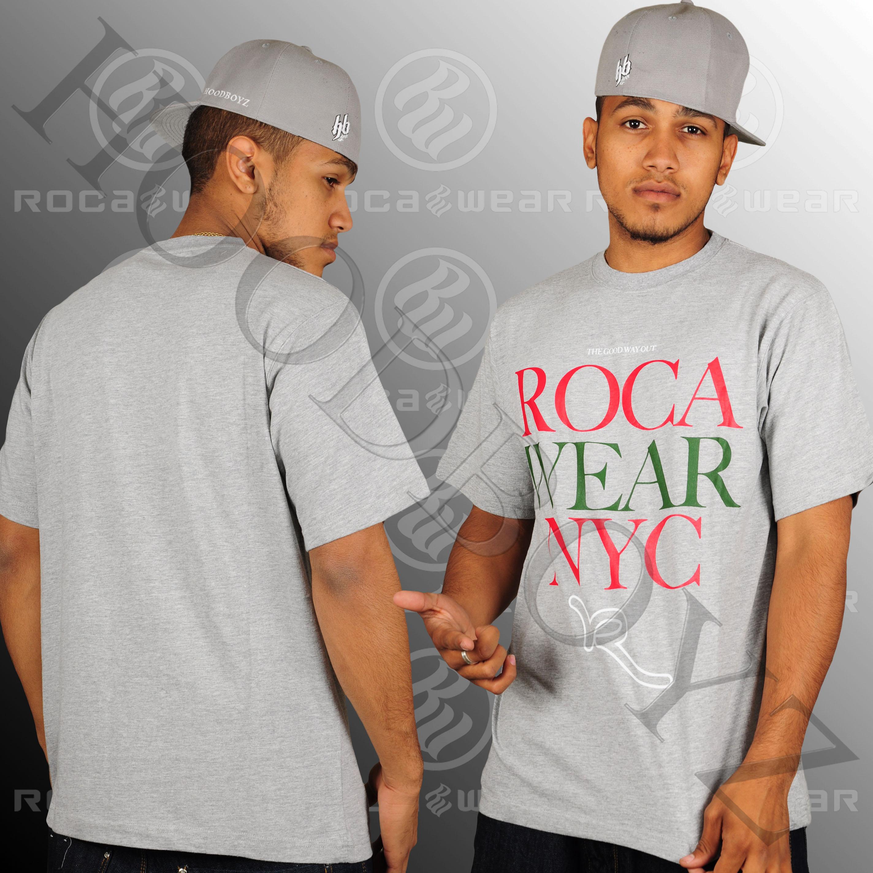 Foto Rocawear Blocks Up Camisetas Gris