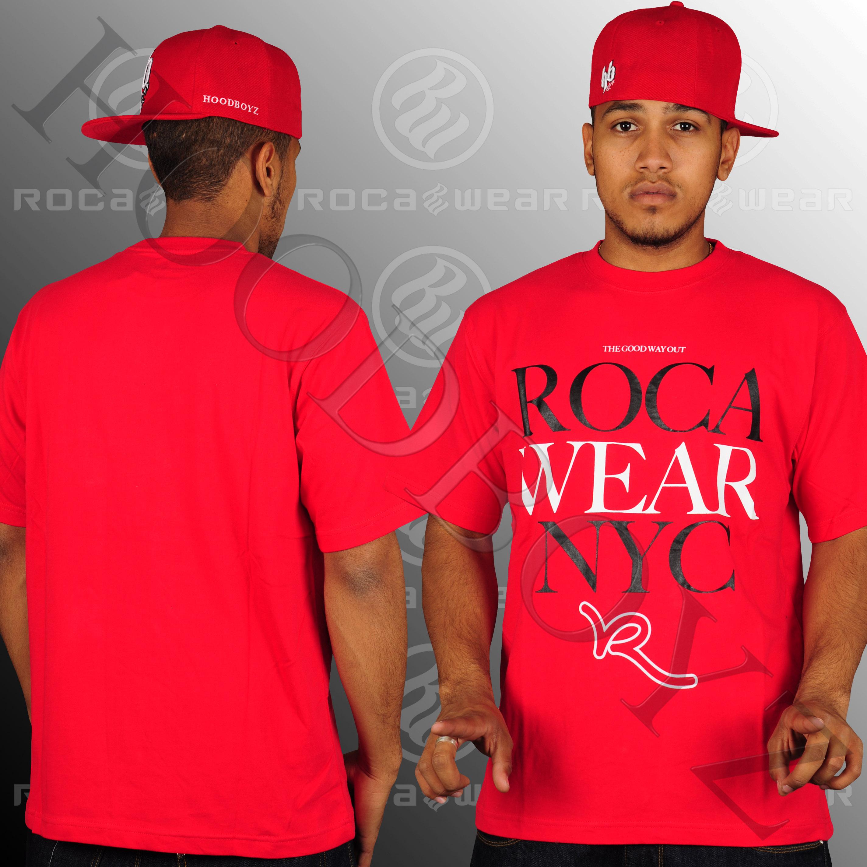 Foto Rocawear Blocks Up T-shirt Rojo