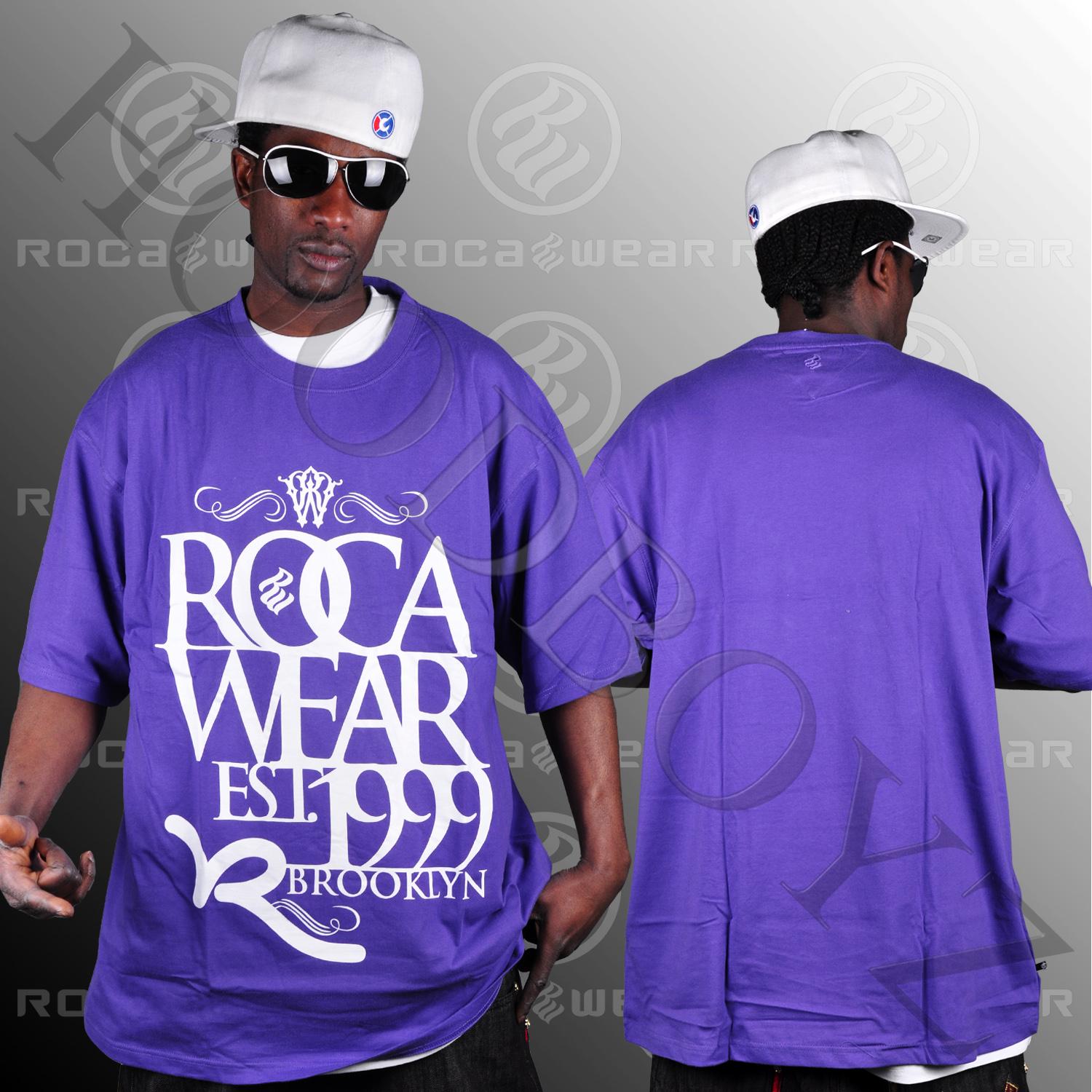 Foto Rocawear Brooklyn Camisetas Púrpura