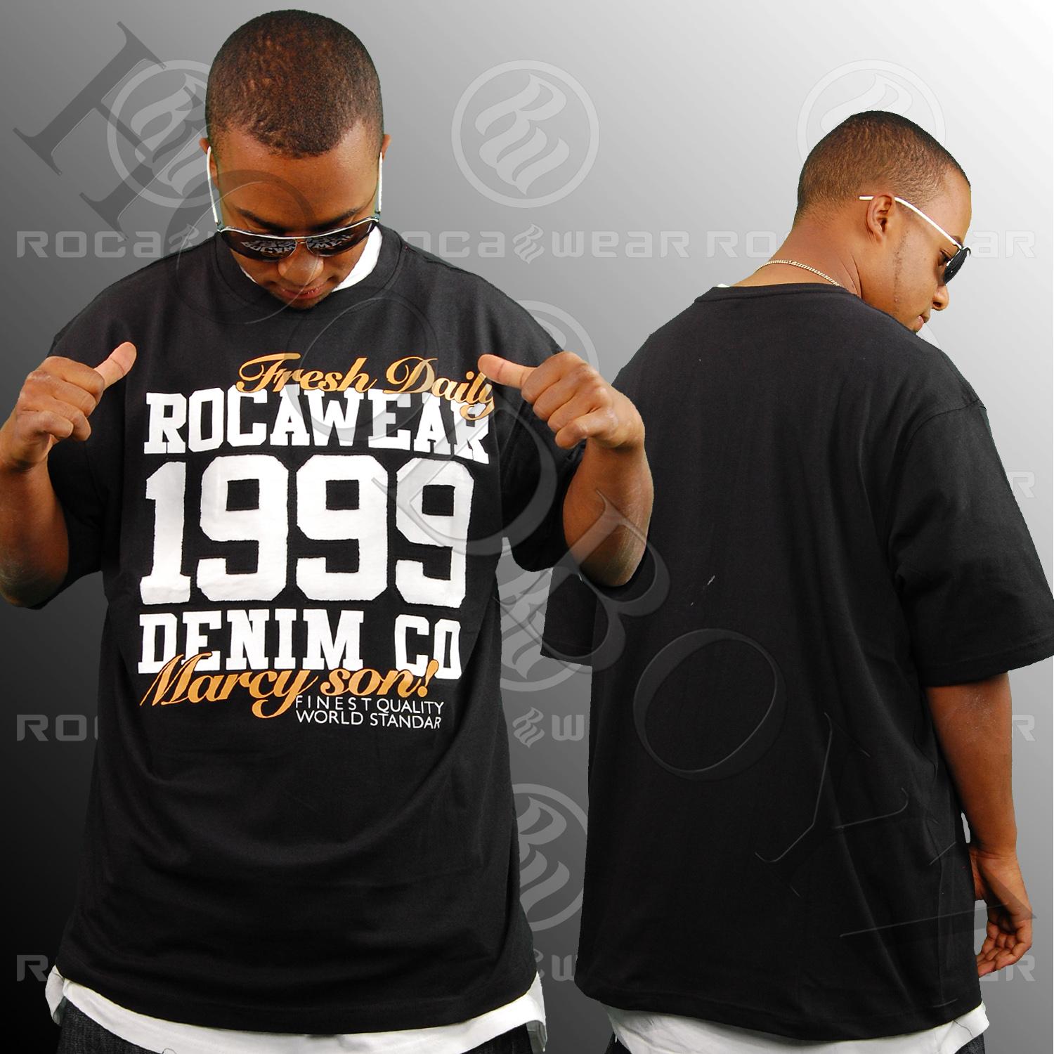 Foto Rocawear Marcy Son Camisetas Negro