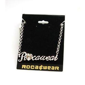 Foto ROCAWEAR Silver Plated CZ Heart 16 Necklace, 3 Ext