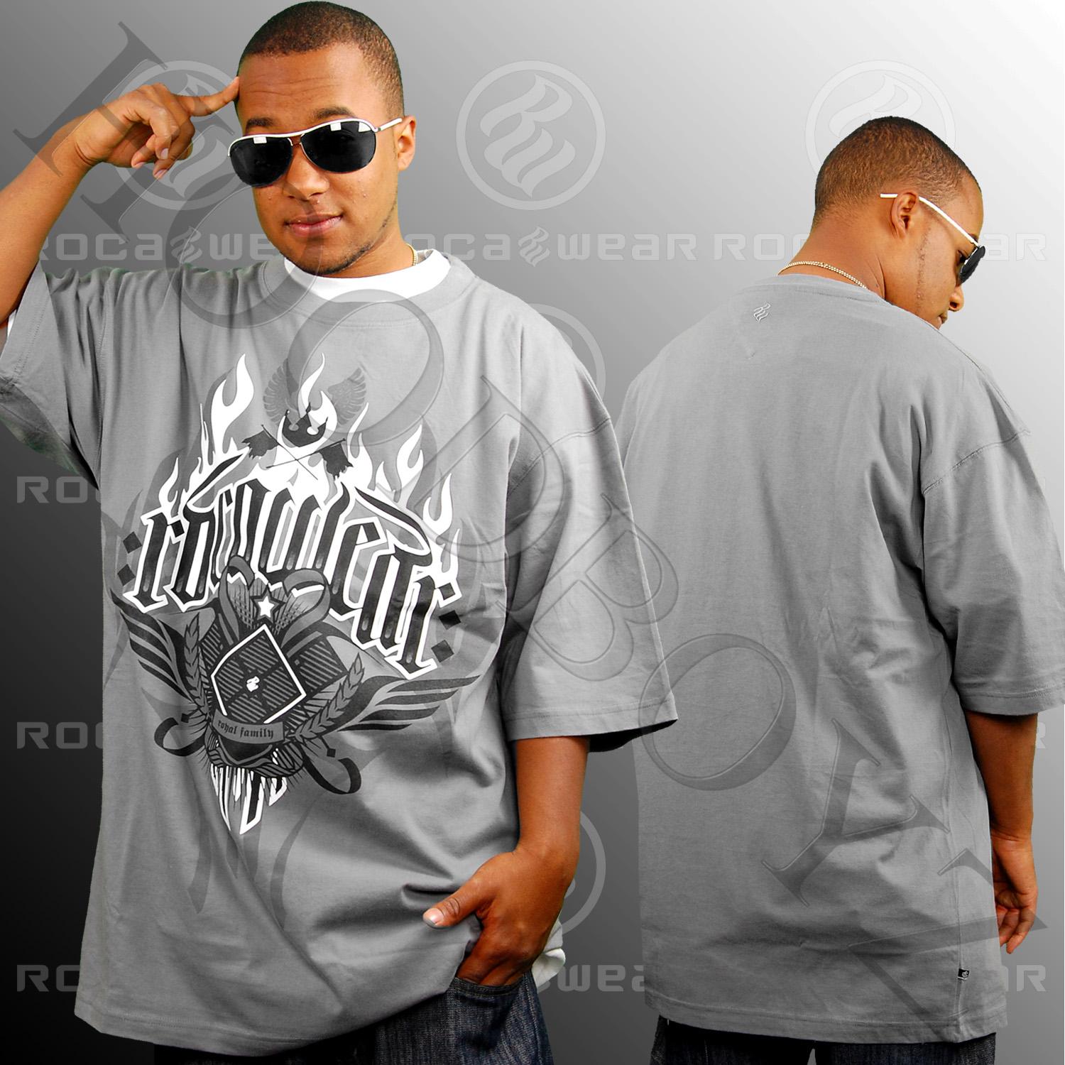 Foto Rocawear T-shirt Burn Mid Grey