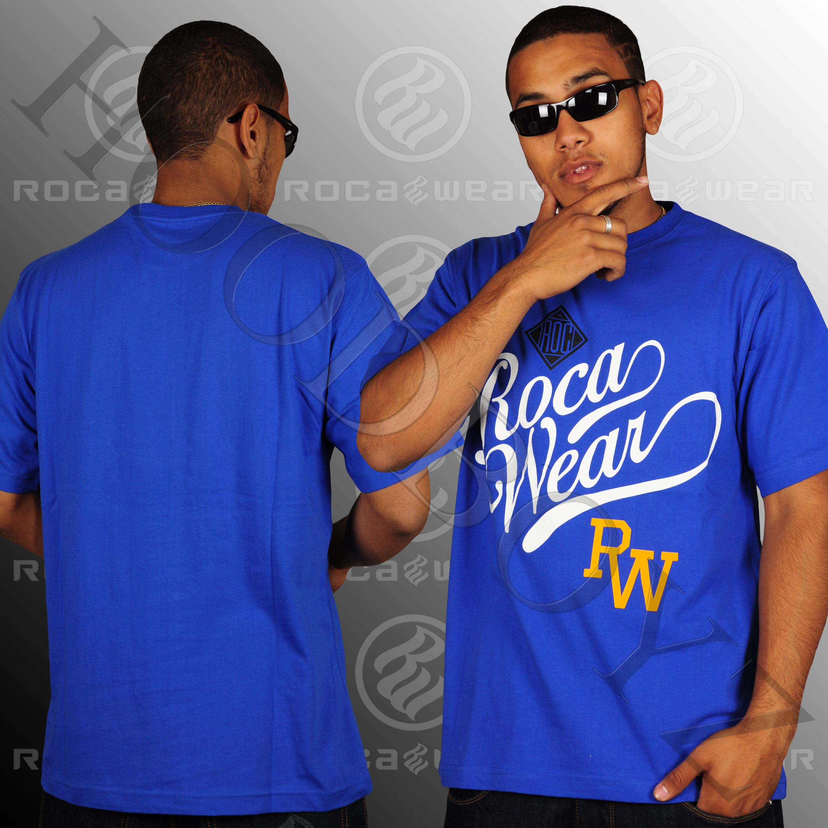 Foto Rocawear Wesley Camisetas Azul Real