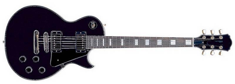 Foto Rochester LP-3 B Negra. Guitarra electrica cuerpo macizo de 6 cuerdas