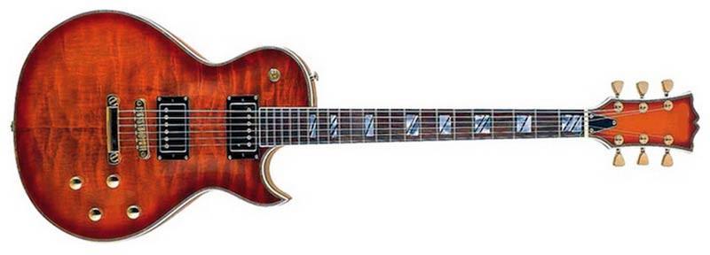 Foto Rochester LP-5 SB Sunburst. Guitarra electrica cuerpo macizo de 6 cuer