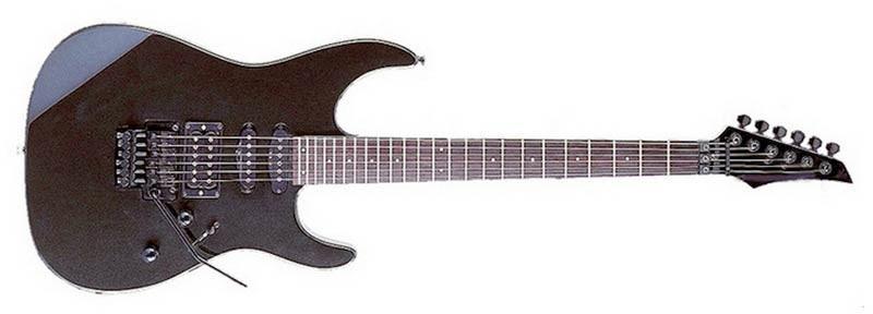Foto Rochester RE-40 B Negra. Guitarra electrica cuerpo macizo de 6 cuerdas
