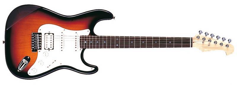 Foto Rochester ST-4 SB Sunburst. Guitarra electrica cuerpo macizo de 6 cuer