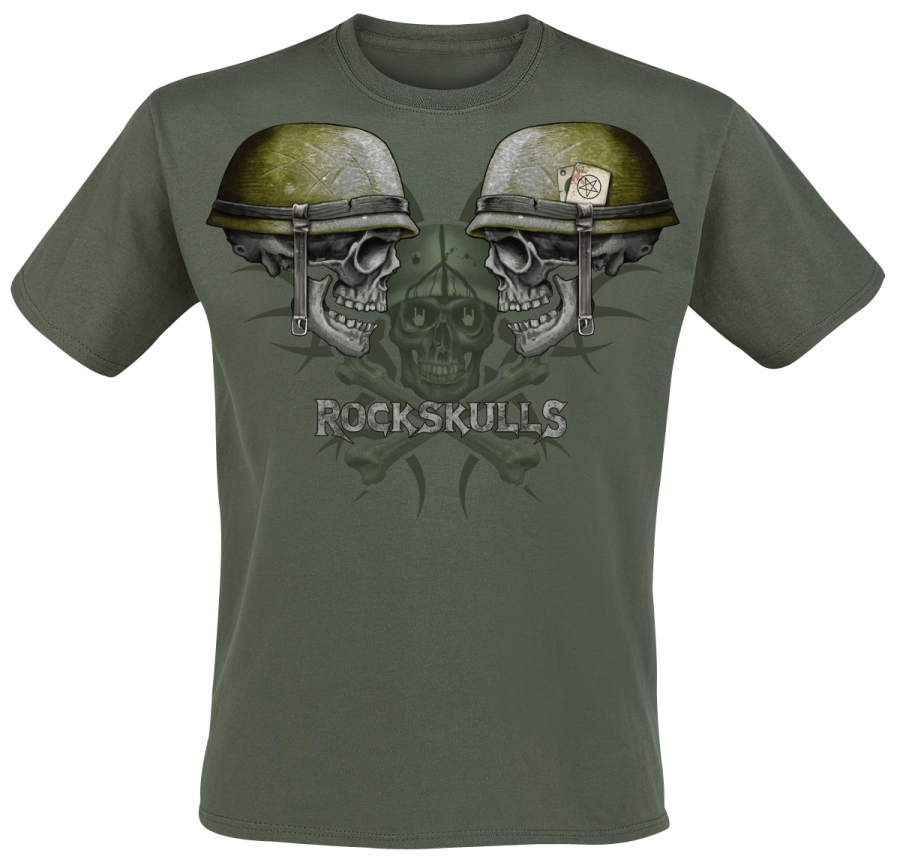 Foto Rock Skulls by EMP: Army Skull - Camiseta