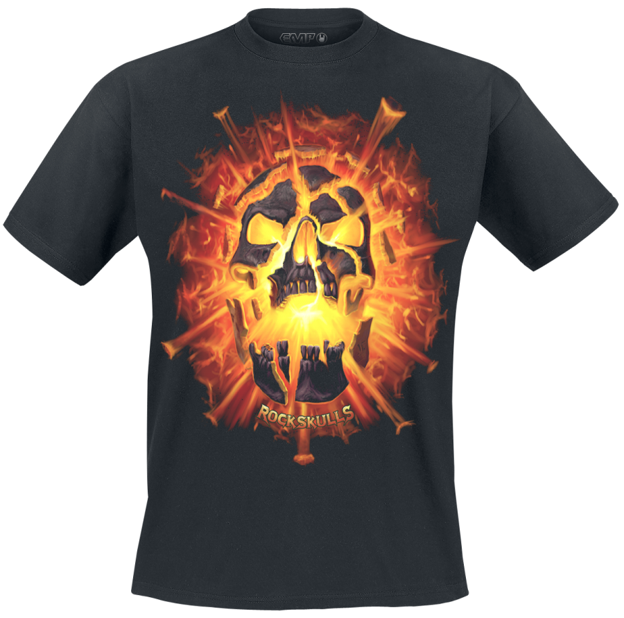 Foto Rock Skulls by EMP: Exploding Skull - Camiseta