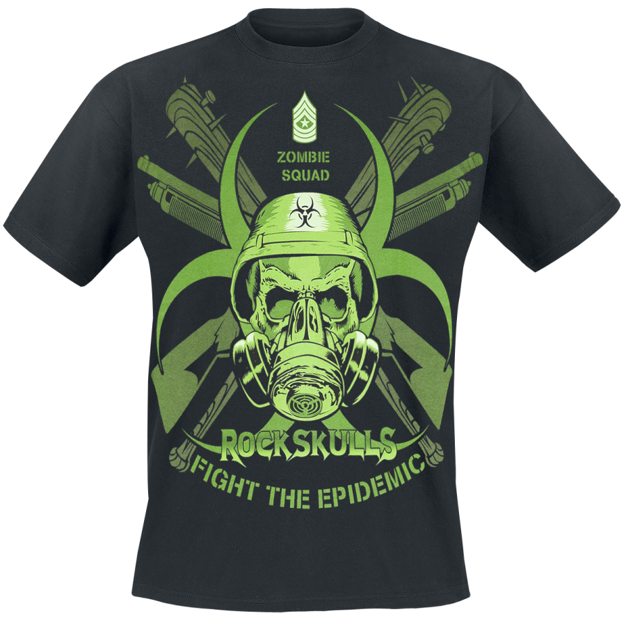 Foto Rock Skulls by EMP: Zombie Squad - Camiseta