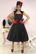 Foto Rockabilly Vestir Negro M