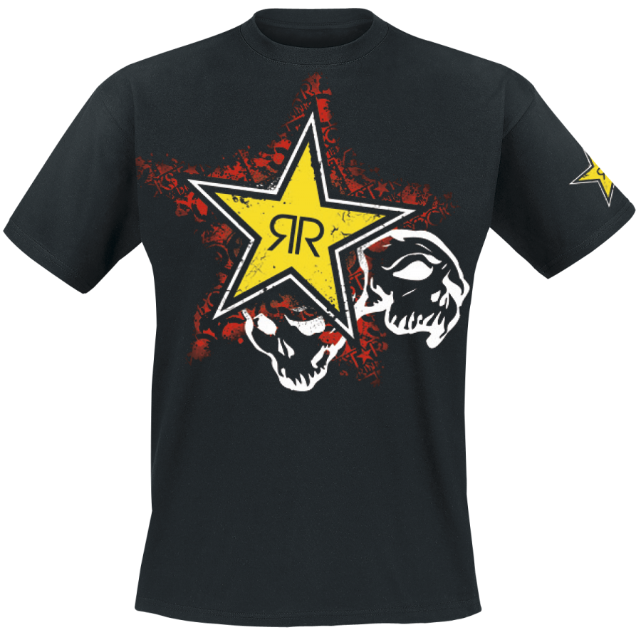 Foto Rockstar Energy: Skull - Camiseta