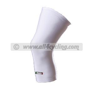 Foto Rodilla calentadores Santini - Blanco